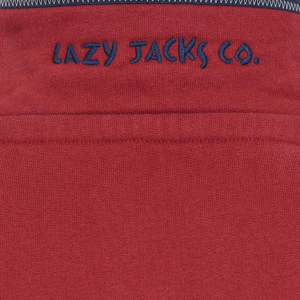 LJ40C - Boys 1/4 Zip - Sangria