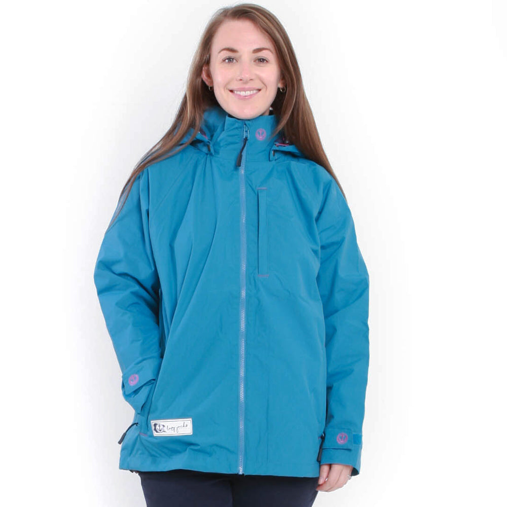 Short waterproof outlet coat