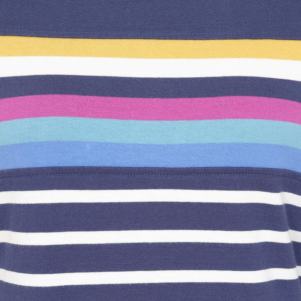 LJ239 - Striped T-Shirt Dress - Prism