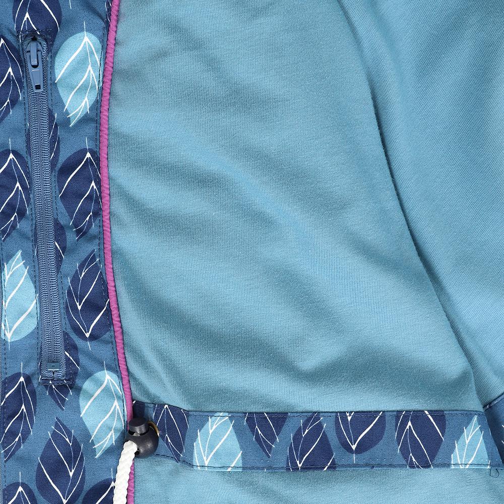 LJ67P - Printed Long Waterproof Coat - Autumn