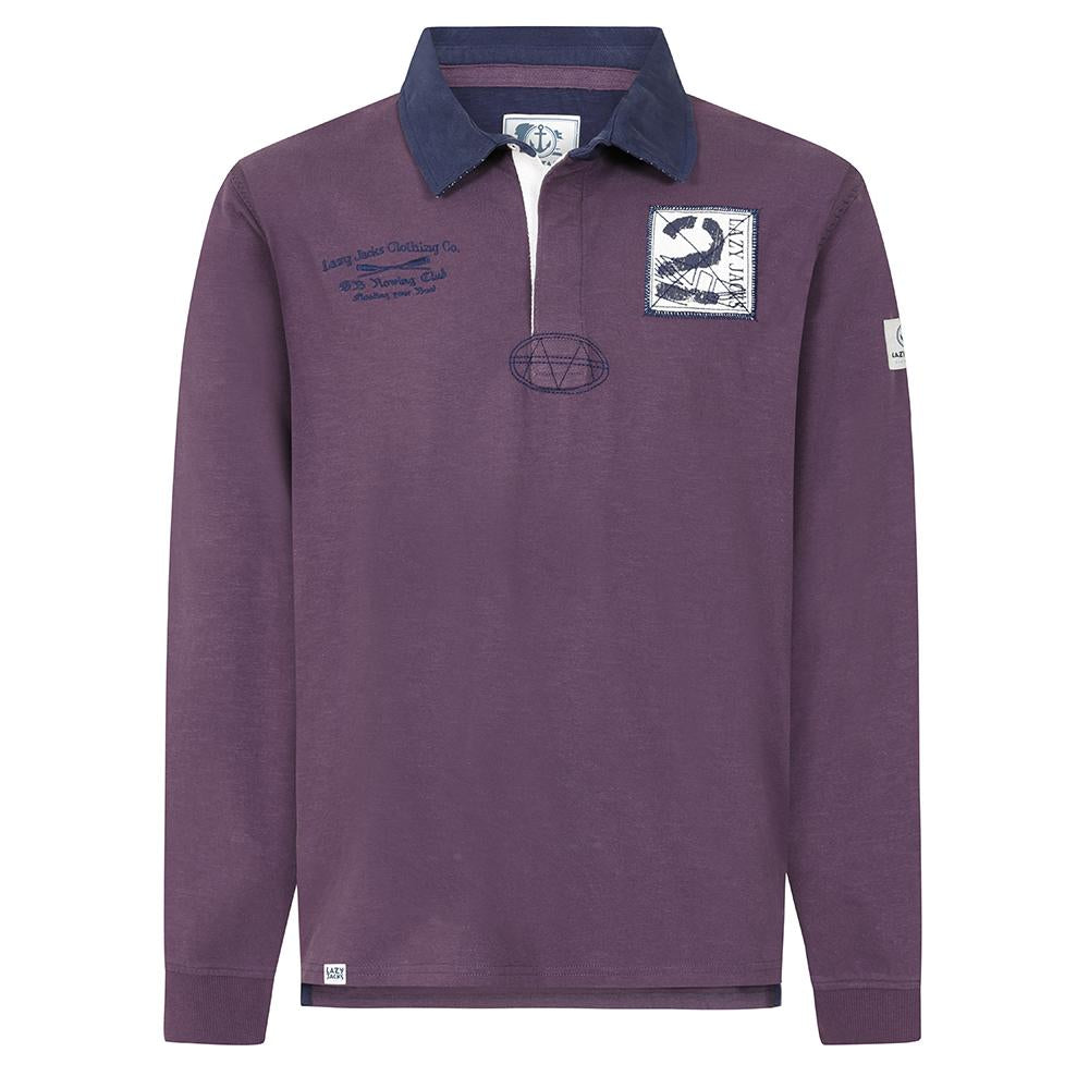 LJ76 - Rugby Shirt - Grape