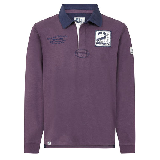 LJ76 - Rugby Shirt - Grape