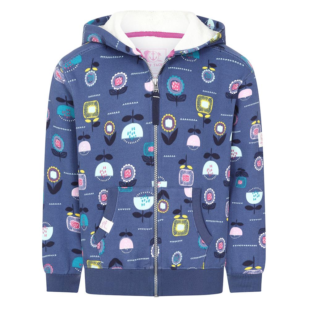 LJ92C - Printed Hooded Sweatshirt - Flower