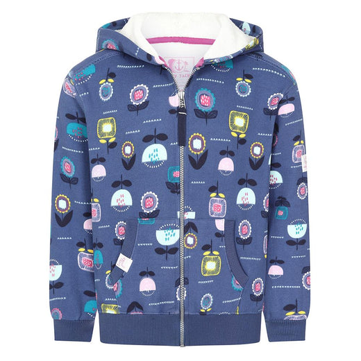 LJ92C - Printed Hooded Sweatshirt - Flower