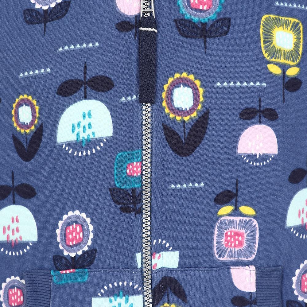LJ92C - Printed Hooded Sweatshirt - Flower