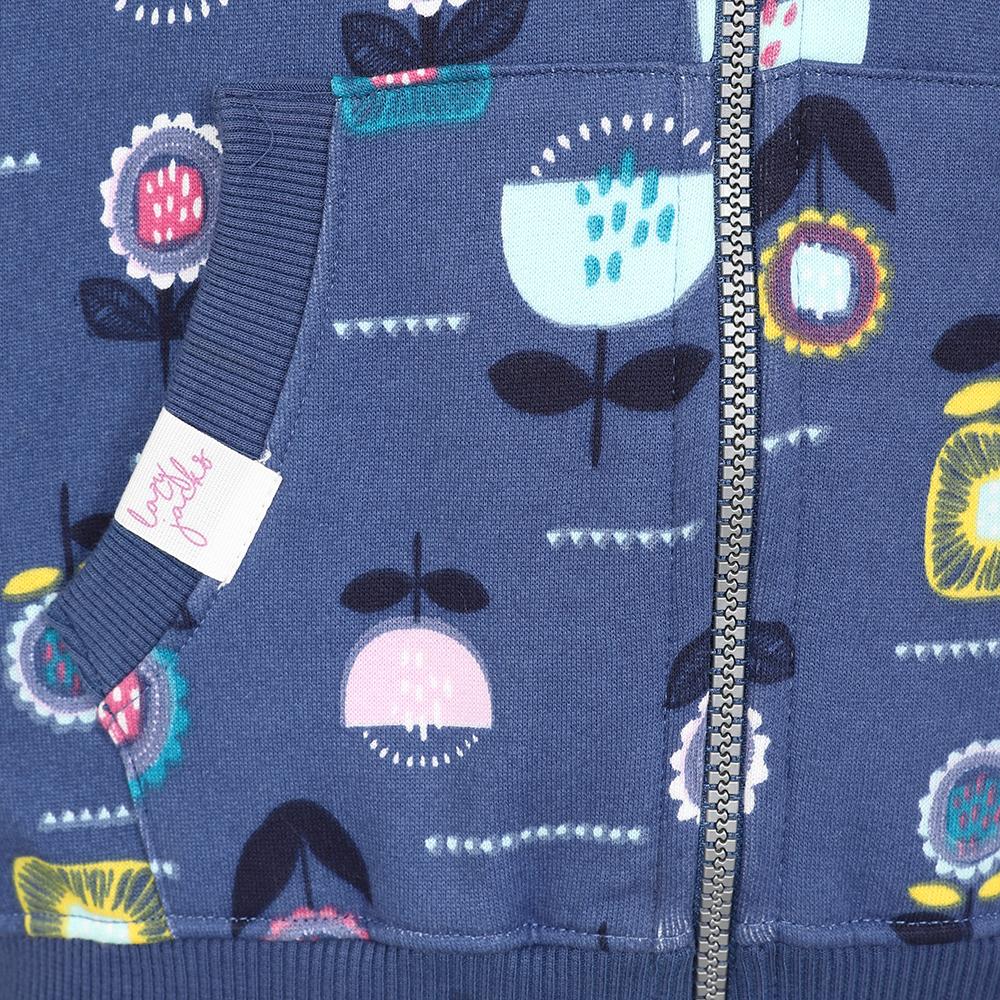 LJ92C - Printed Hooded Sweatshirt - Flower