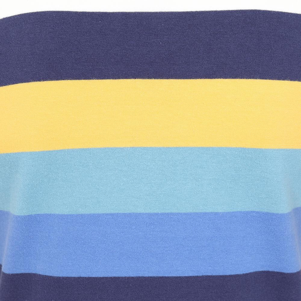 LJ97C - Girls Striped Breton Top - Multi