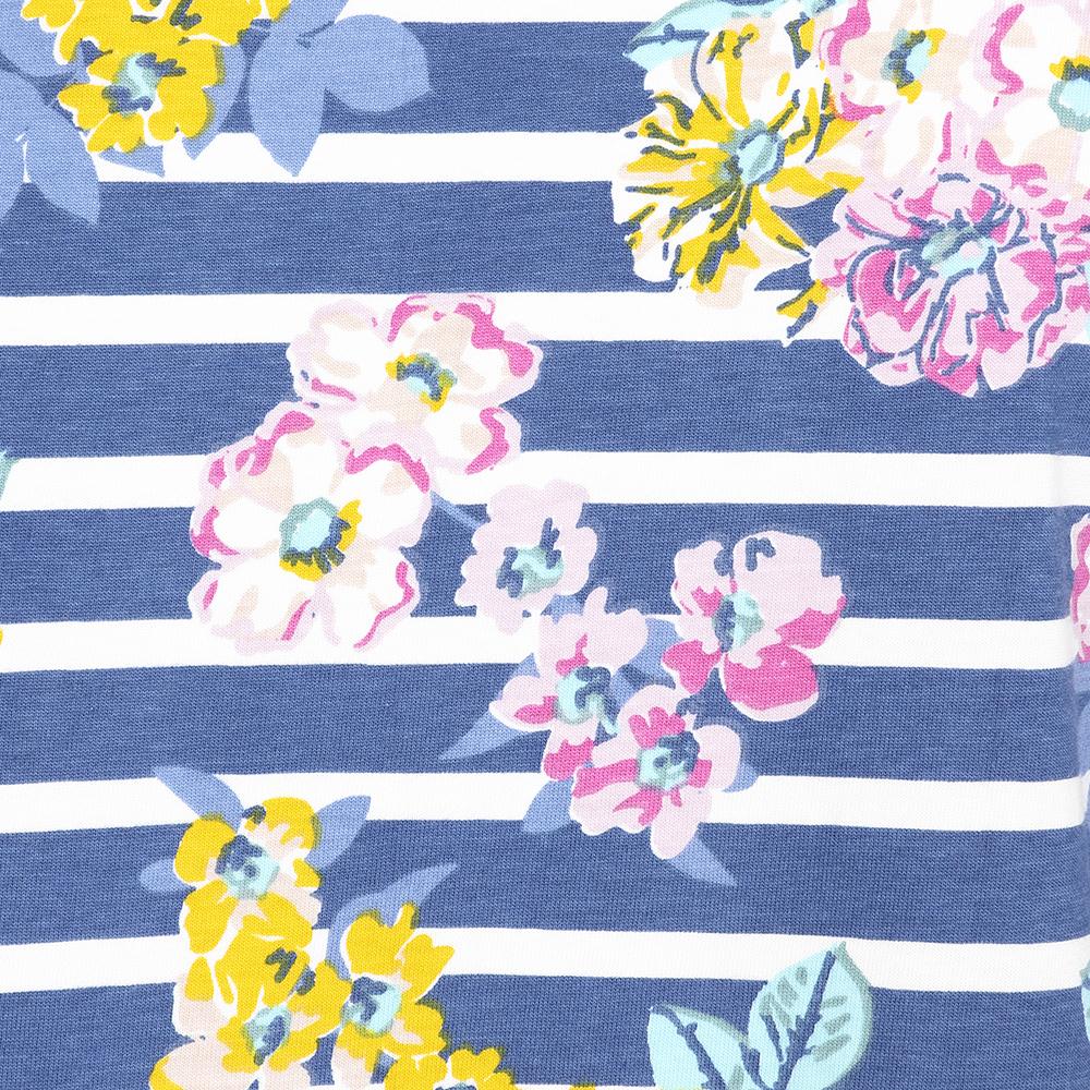 LJ97P - Printed Breton Top - Fleur