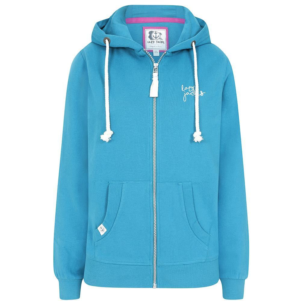 LJ101 - Ladies Full Zip Sweatshirt - Peacock