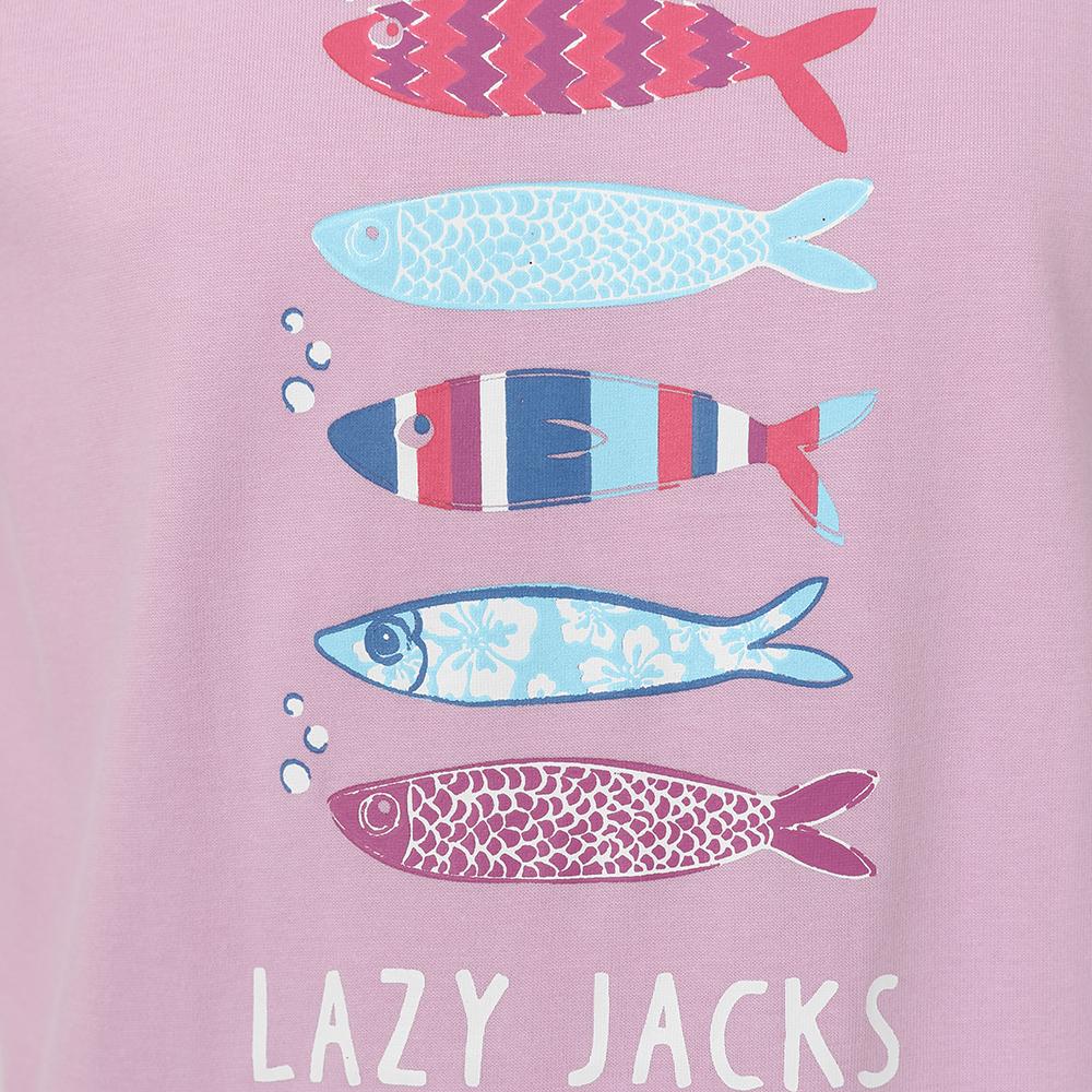 LJ208C - Girls Graphic Tee - Pink