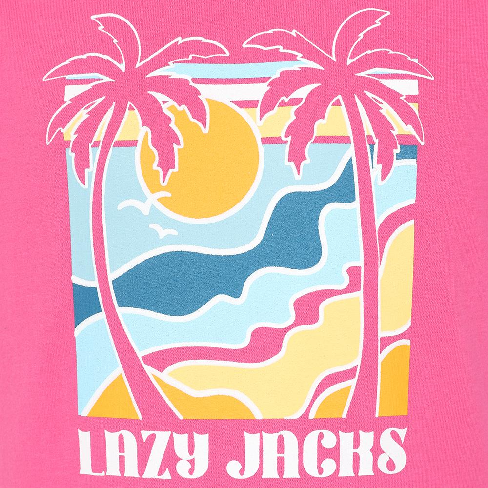 LJ208C - Girl's Printed Tee - Sorbet