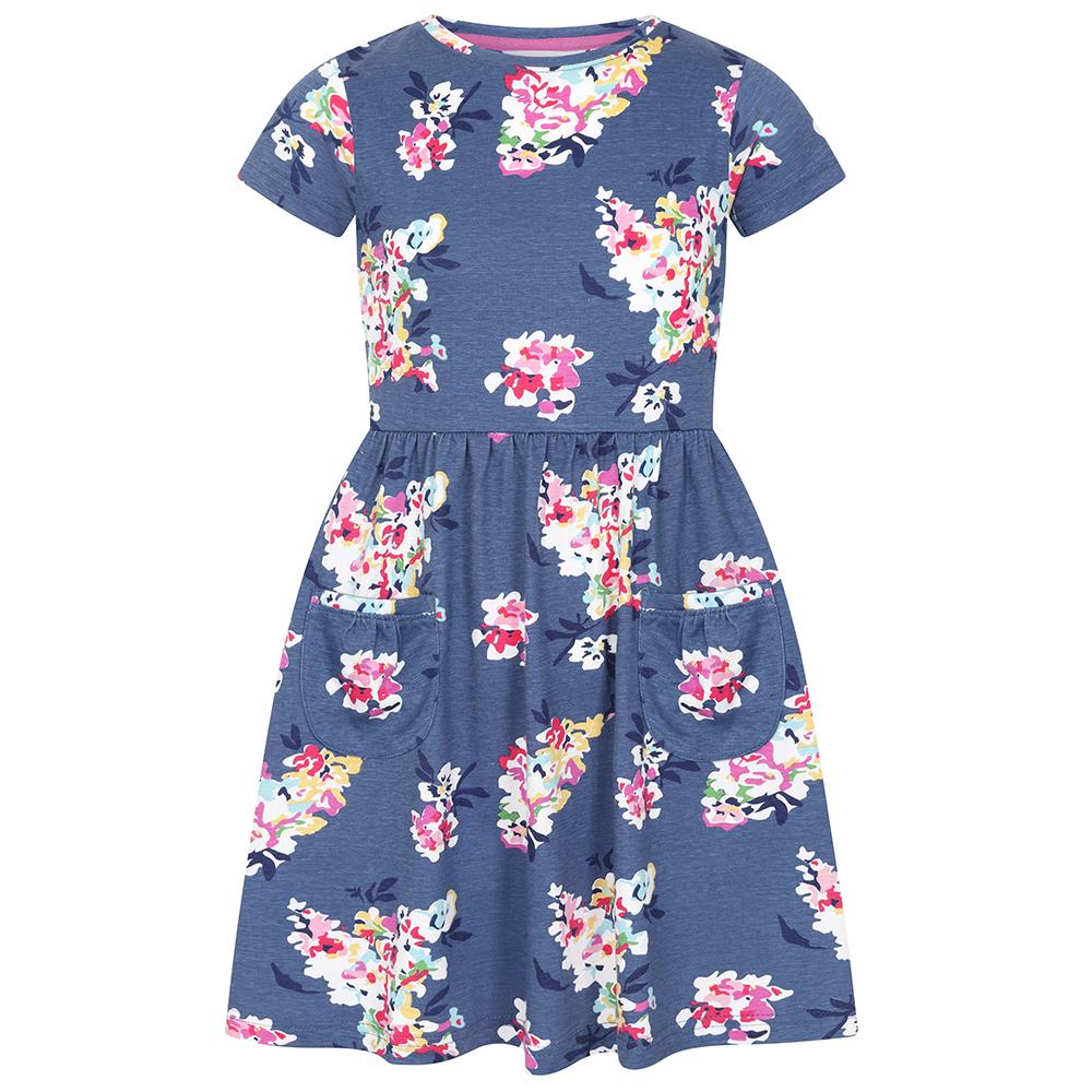 LJ375C - Girls Printed Dress - Wildflower