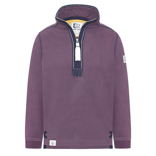 LJ40C - Boys 1/4 Zip - Grape
