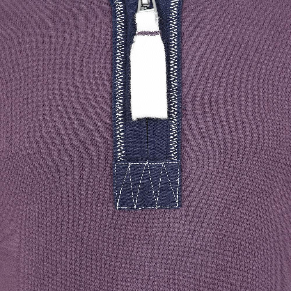 LJ40C - Boys 1/4 Zip - Grape