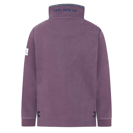 LJ40C - Boys 1/4 Zip - Grape