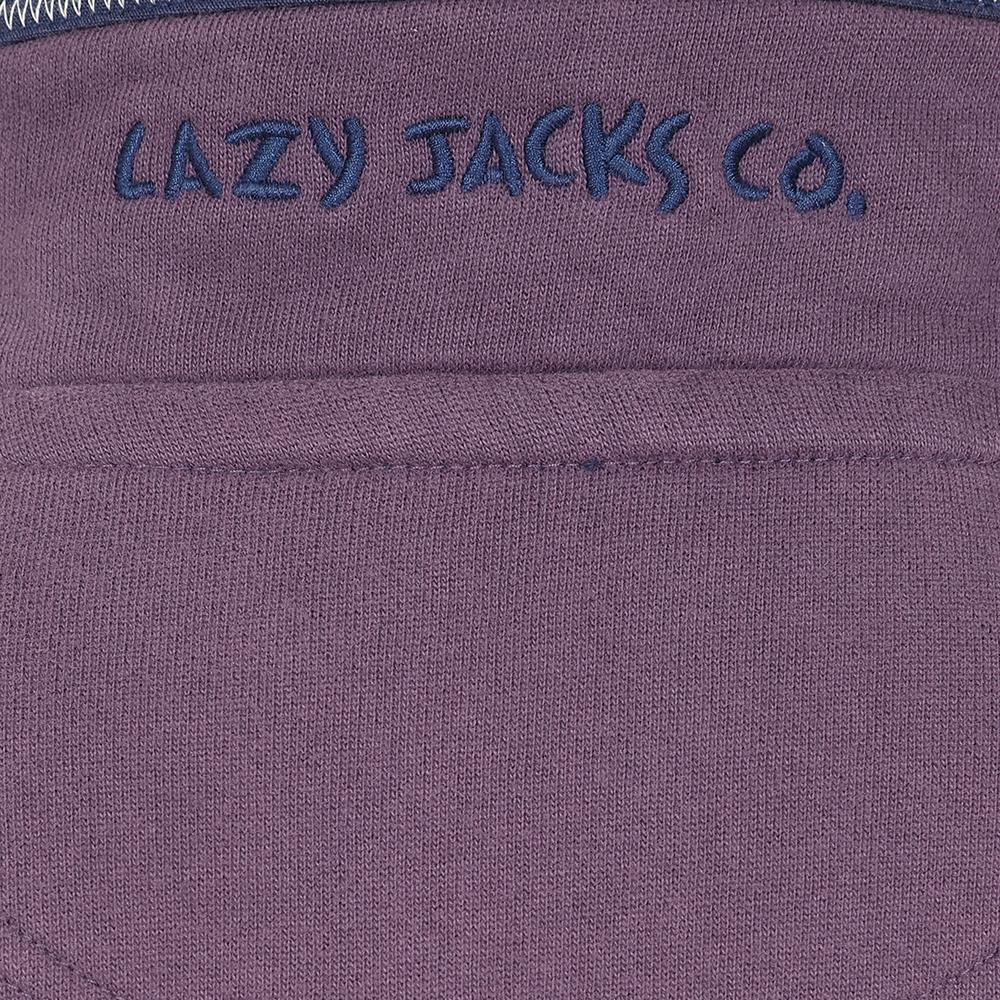 LJ40C - Boys 1/4 Zip - Grape