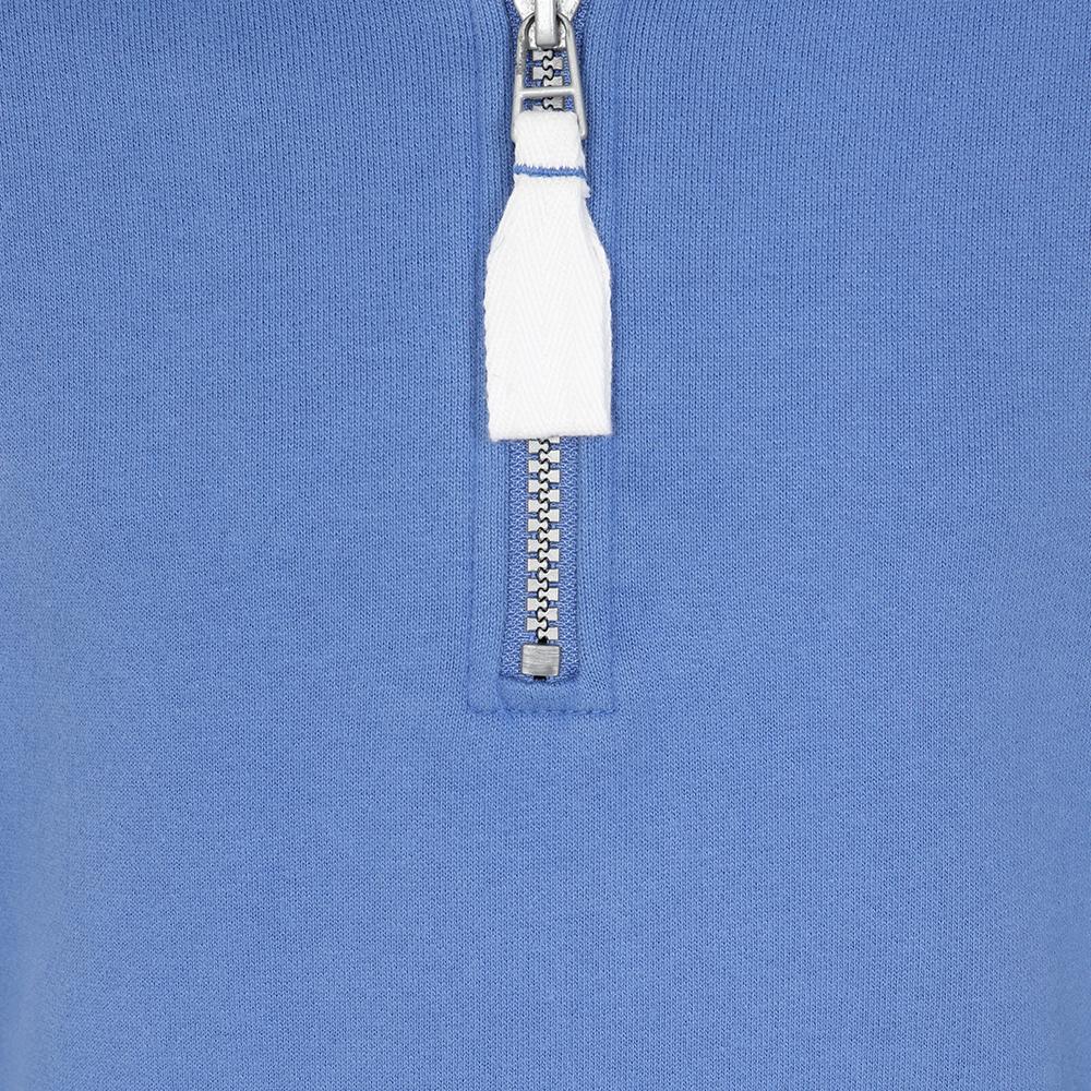 LJ3C - Girl's 1/4 Zip Sweatshirt - Sapphire