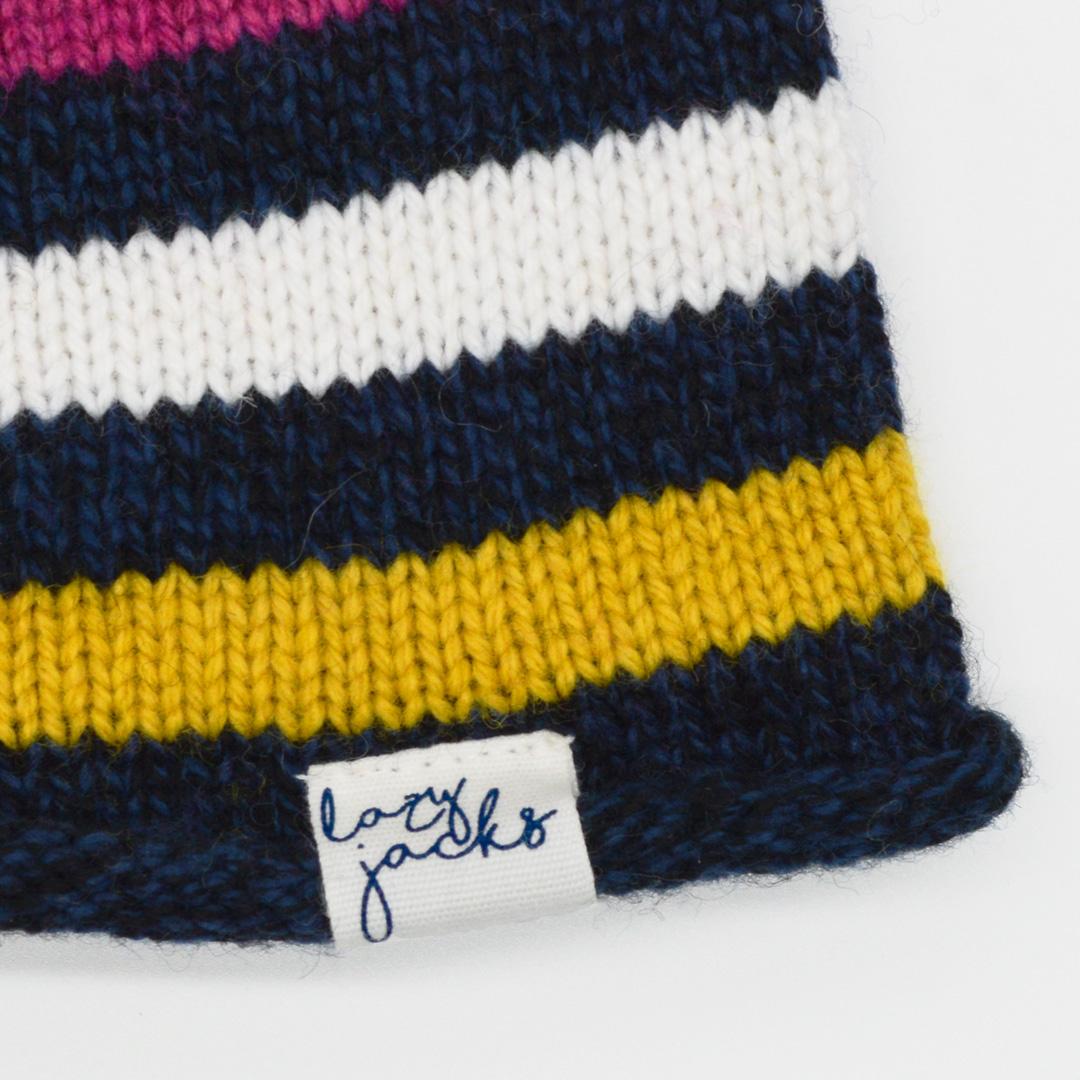 LJ73 - Knitted Hat - Honeysuckle