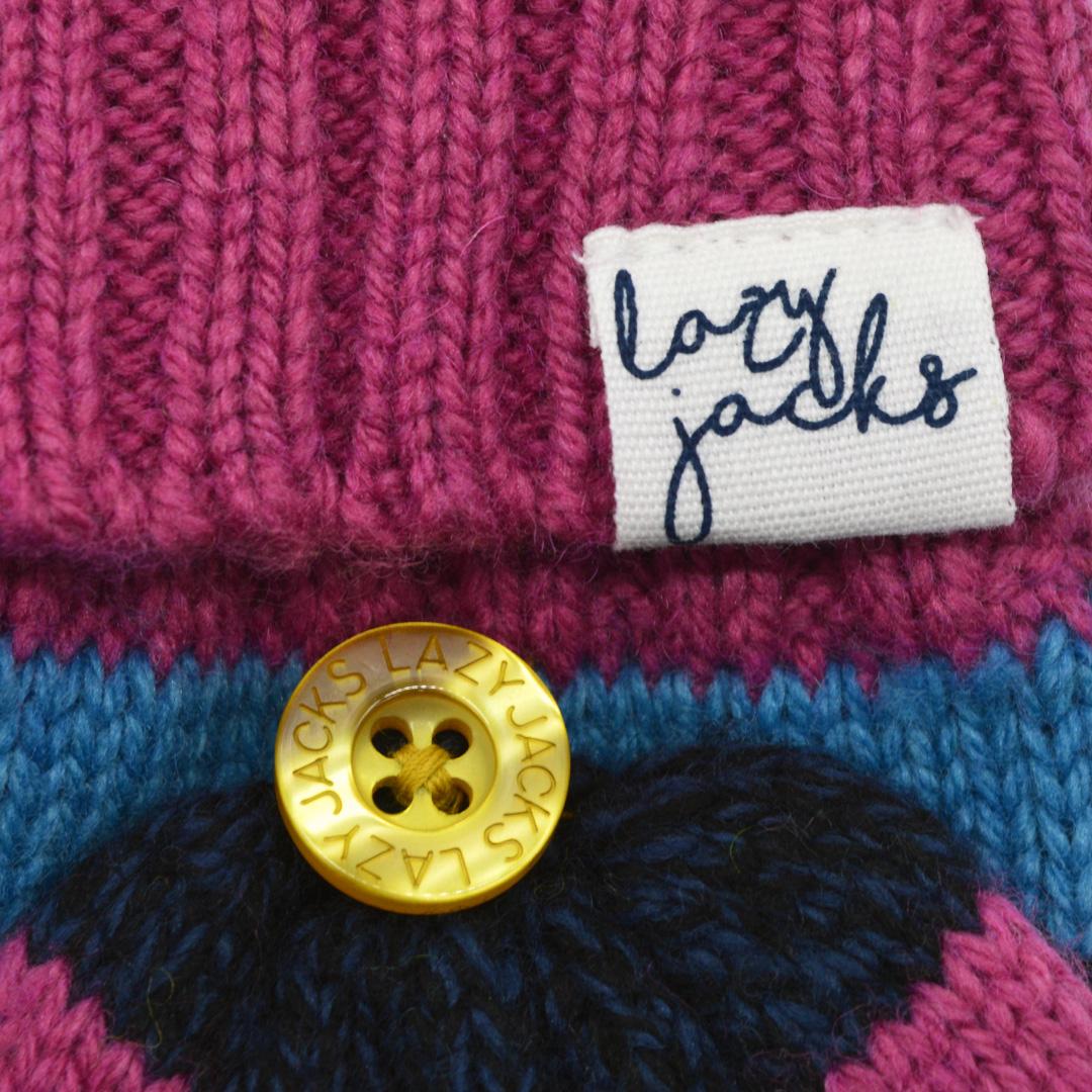 LJ74 - Knitted Mittens - Honeysuckle