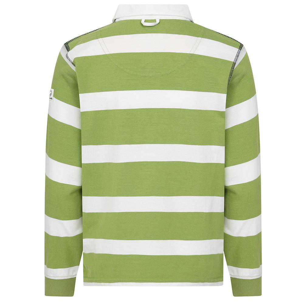 LJ78C - Long Sleeve Rugby Top - Lime