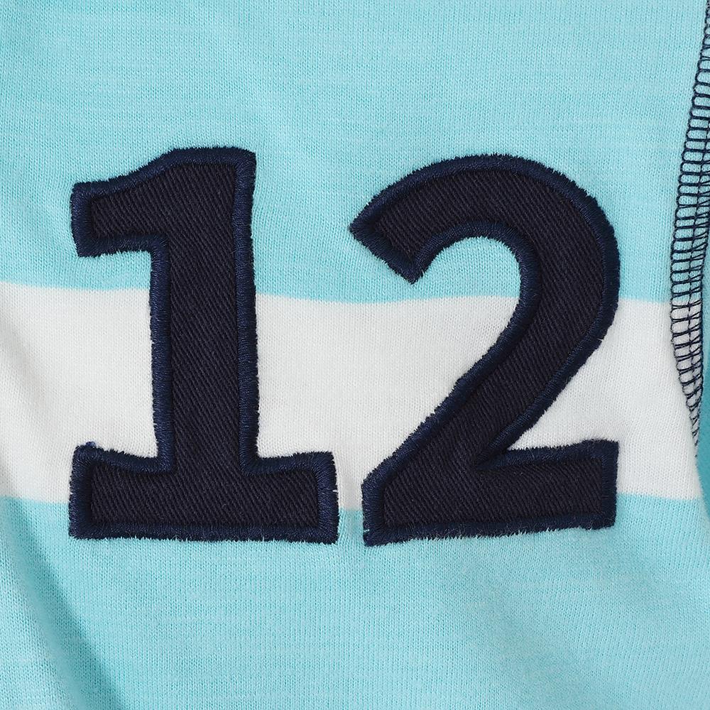 LJ78C - Long Sleeve Rugby Top - Spearmint