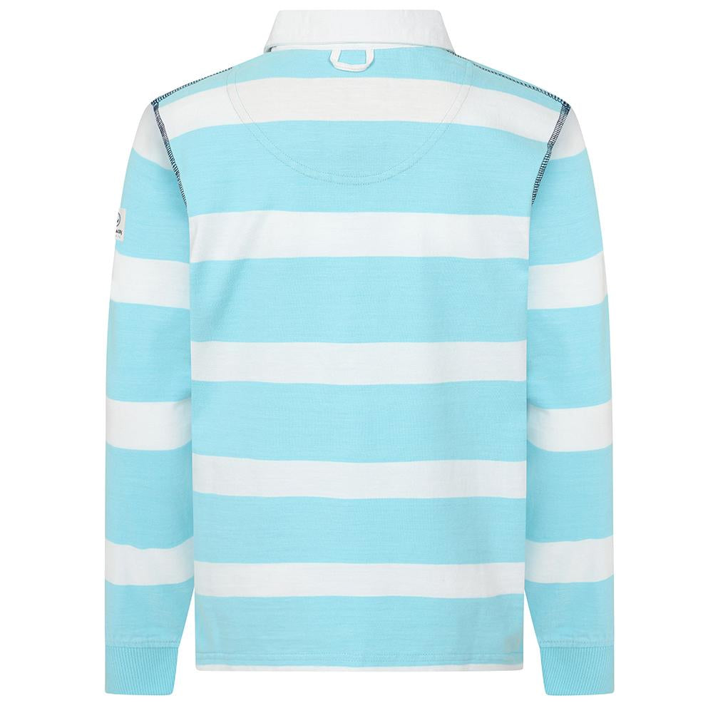 LJ78C - Long Sleeve Rugby Top - Spearmint