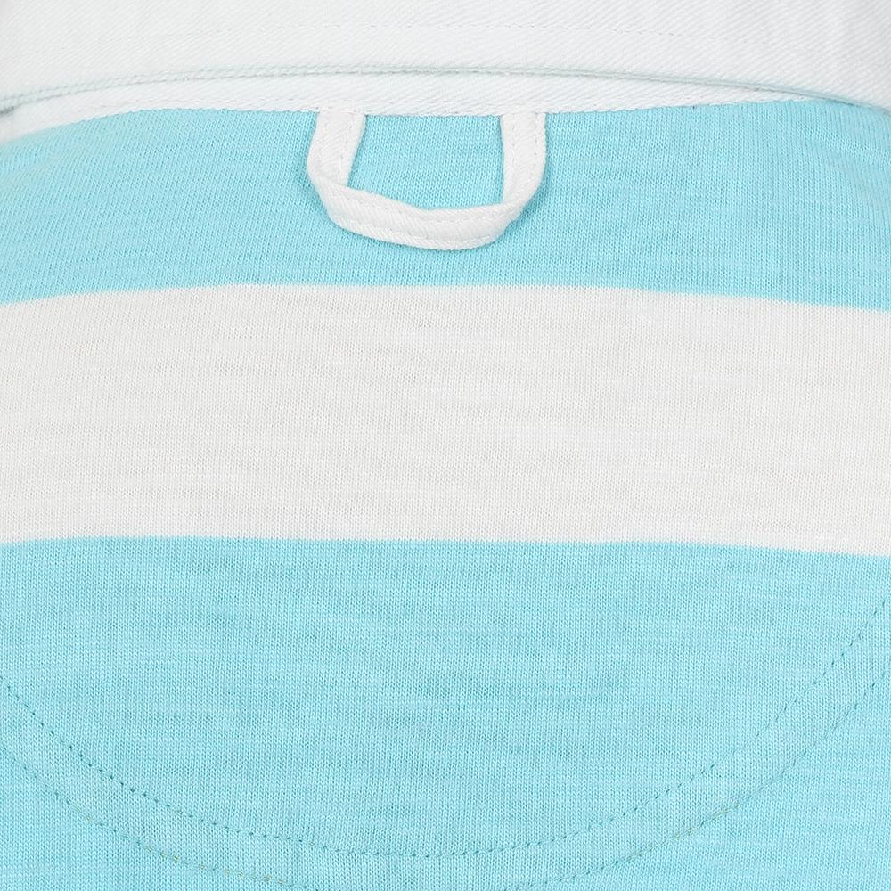 LJ78C - Long Sleeve Rugby Top - Spearmint