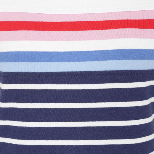 LJ8M - Ladies Short Sleeve Breton Top - Sapphire
