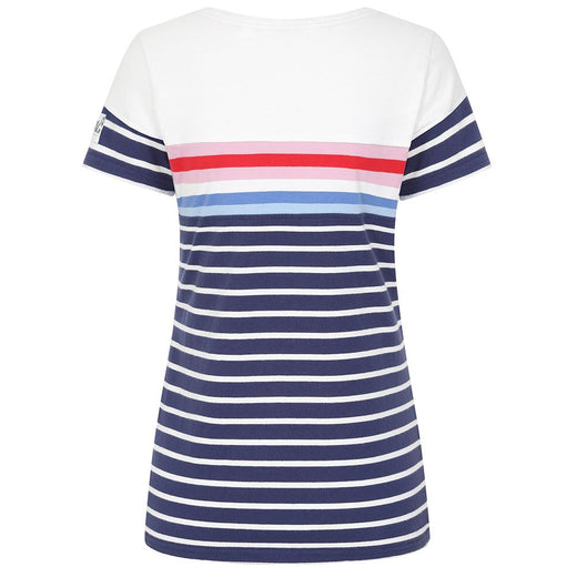 LJ8M - Ladies Short Sleeve Breton Top - Sapphire