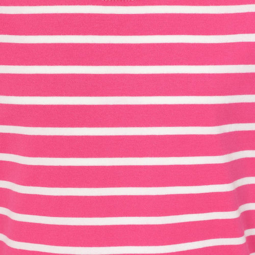LJ97C - Girls Long Sleeve Breton Top - Sorbet