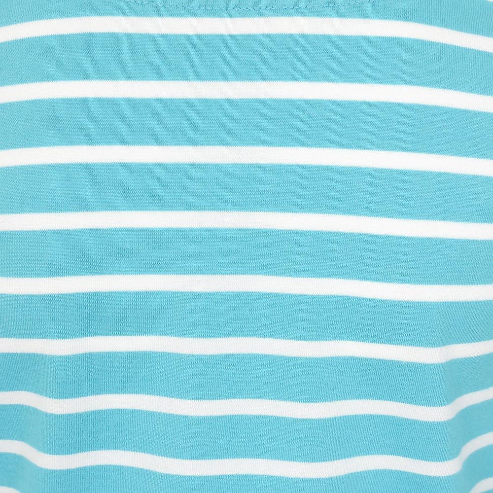 LJ97C - Long Sleeve Breton Top - Turquoise