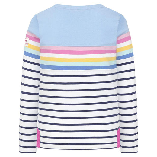 LJ97MC - Girls Long Sleeve Top - Sky