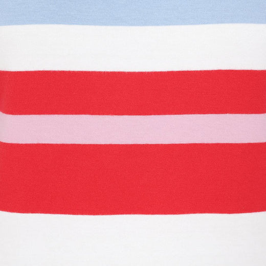 LJ97S - Ladies' Striped Long Sleeve Tee - Red