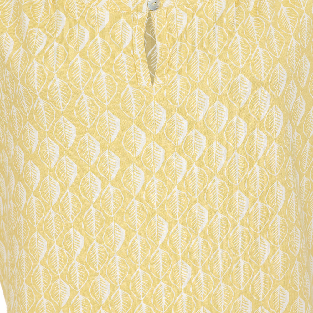 LJ146 - Printed Top - Leaf