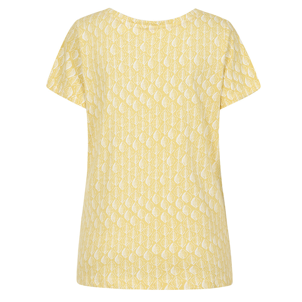 LJ146 - Printed Top - Leaf