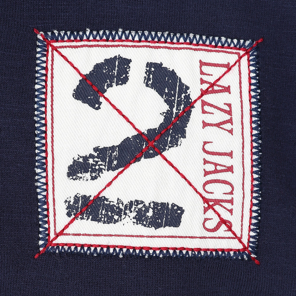 LJ23C - Short Sleeve Rugby Shirt - Marine