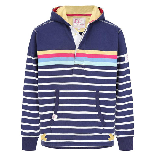 LJ37SC - Girls Hooded Sweatshirt - Prism