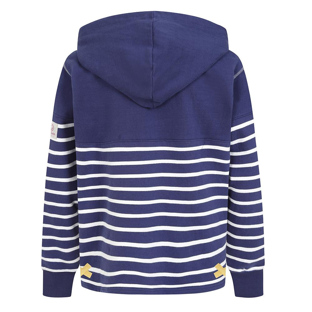 LJ37SC - Girls Hooded Sweatshirt - Prism