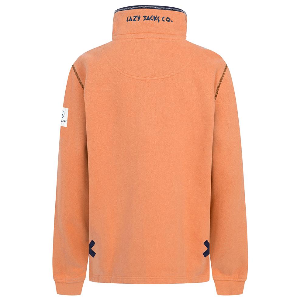 LJ40C - 1/4 Zip Sweatshirt - Orange