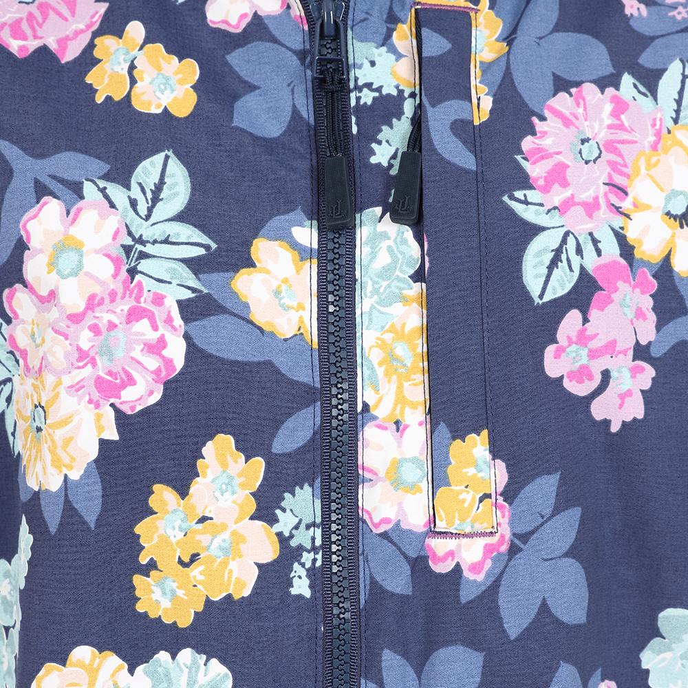 LJ45P - Short Printed Waterproof Coat - Blossom