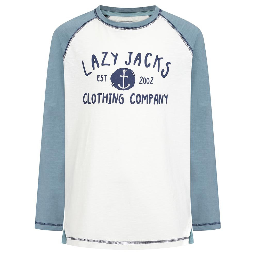 LJ62C - Boys Printed Long Sleeve Top - Niagara