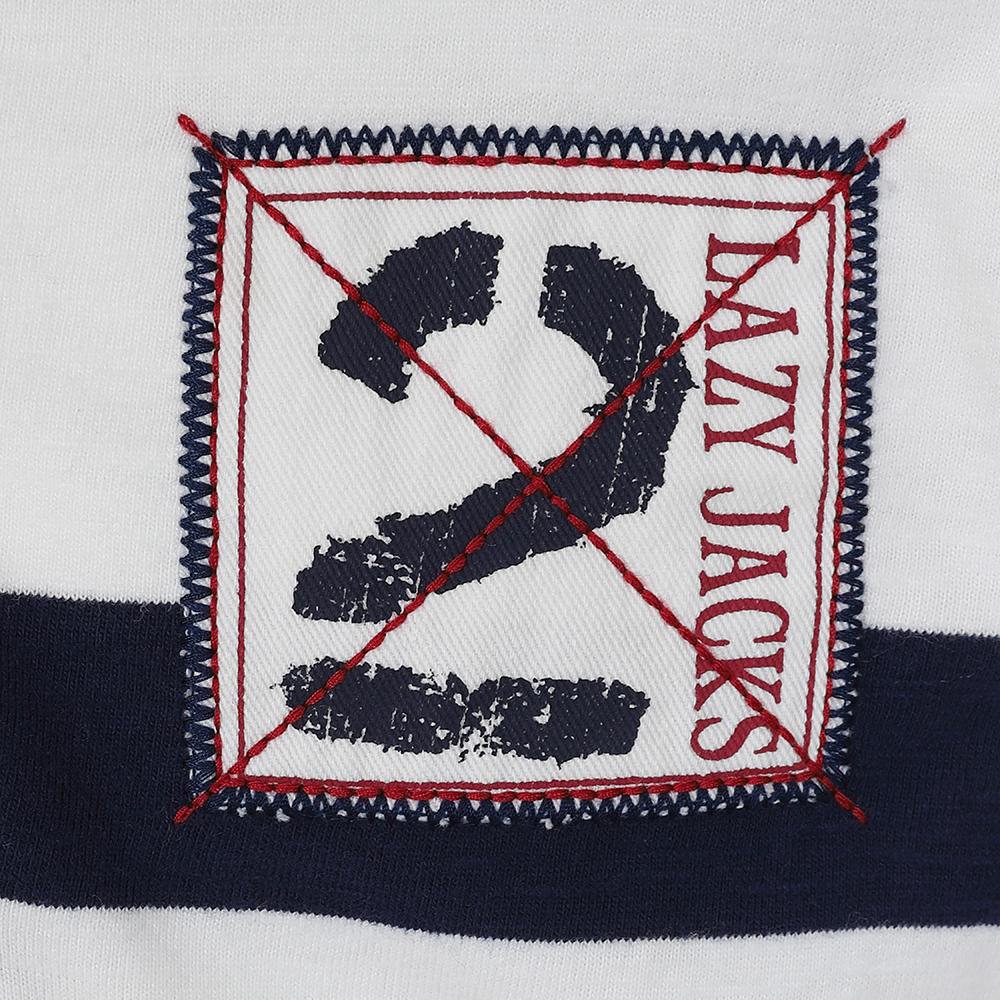 LJ78C - Long Sleeve Rugby Shirt - White