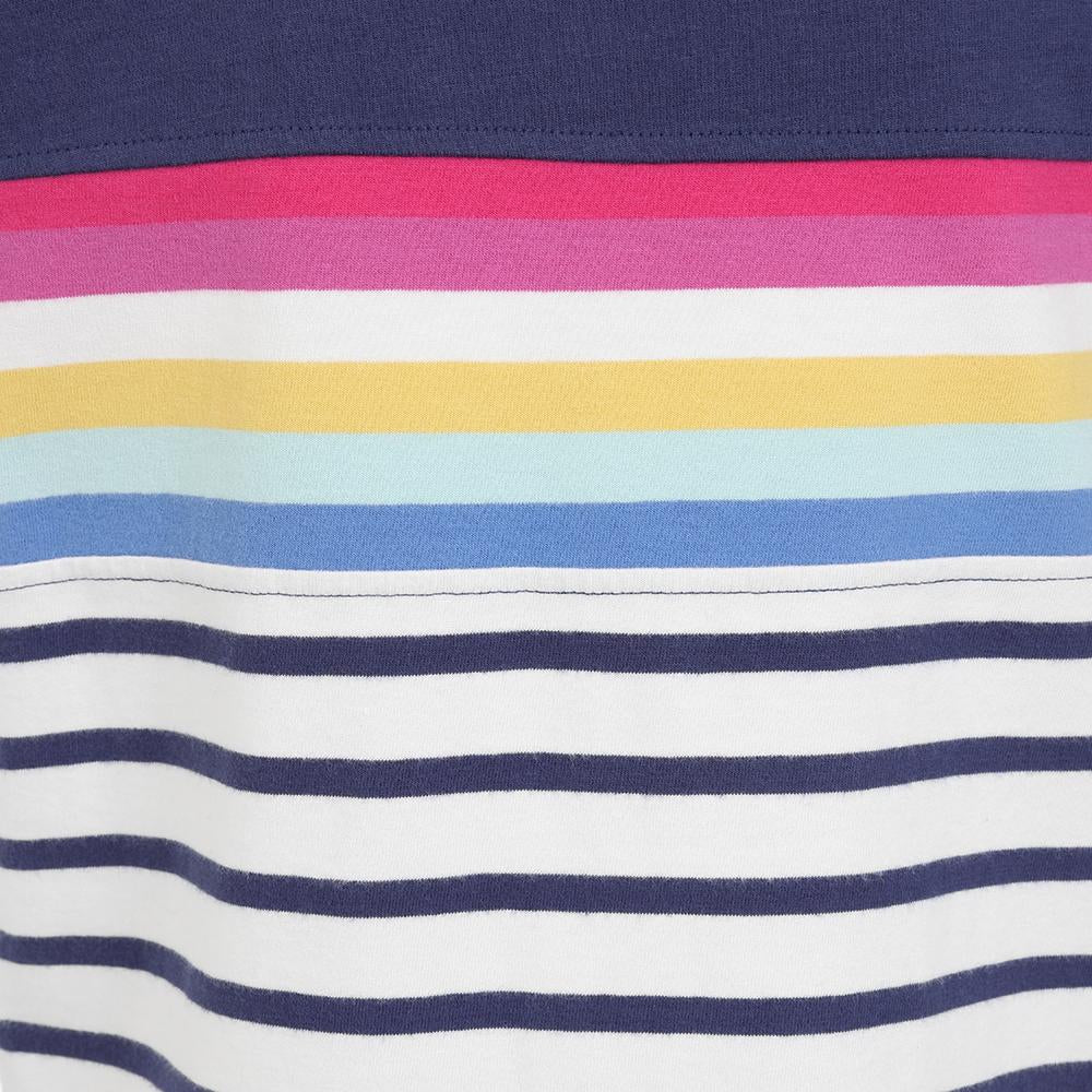 LJ8C - Girls Striped T-Shirt - Prism