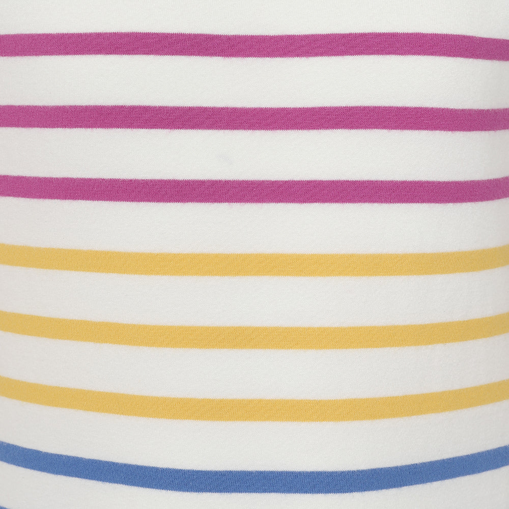 LJ97C - Long Sleeve Breton Top - Rainbow