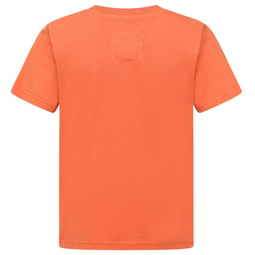 LJ15C - Boys Printed T-Shirt - Orange