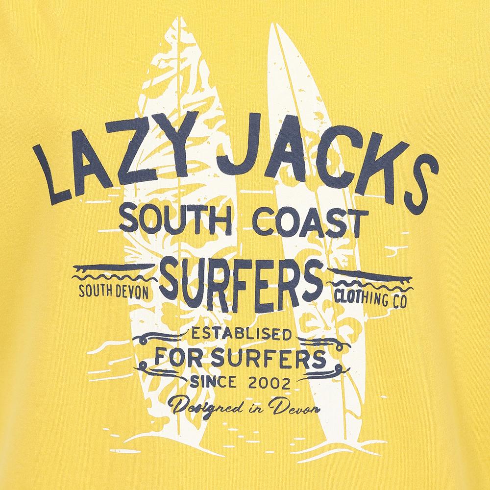 LJ15C - Boys Printed T-Shirt - Yellow