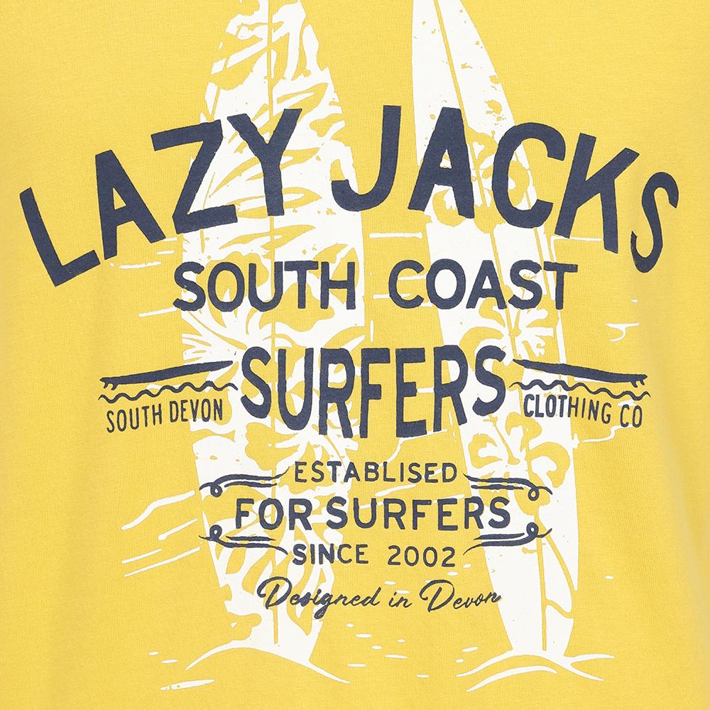 LJ15 - Printed T-Shirt - Yellow