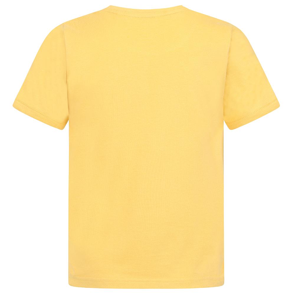 LJ208C - Girls Printed Top - Lemon