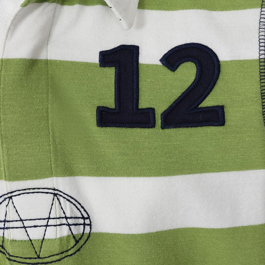 LJ27C - Short Sleeve Rugby Shirt - Lime