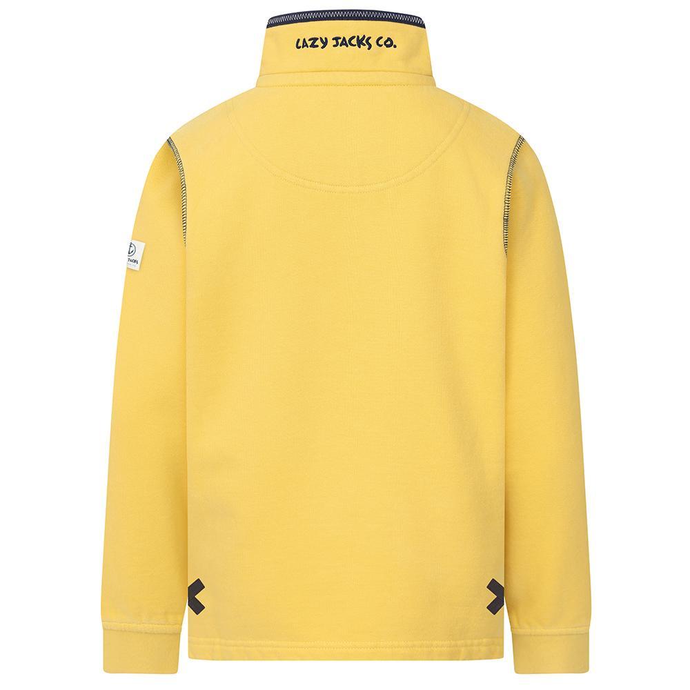 LJ40C - Boy's 1/4 Zip - Yellow